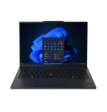 Ноутбук ThinkPad X1 Carbon Gen 12 14" WUXGA (1920x1200) IPS 400N, Intel Ultra 7 155H, 16GB LPDDR5x 6400, 512GB SSD M.2, Intel Arc Graphics, WiFi6,BT, FPR, LTE, FHD Cam, 57Wh,65W USB-C, Win 11 Pro, 1Y, 1.09kg (21KDA04PCD)
