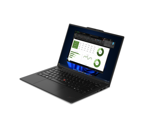 Ноутбук ThinkPad X1 Carbon Gen 12 14" WUXGA (1920x1200) IPS 400N, Intel Ultra 7 155H, 16GB LPDDR5x 6400, 512GB SSD M.2, Intel Arc Graphics, WiFi6,BT, FPR, LTE, FHD Cam, 57Wh,65W USB-C, Win 11 Pro, 1Y, 1.09kg (21KDA04PCD)