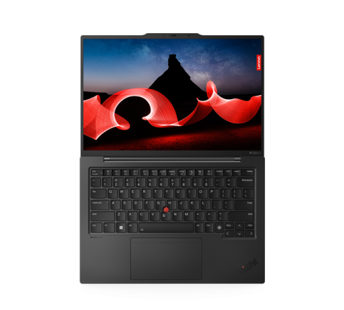 Ноутбук ThinkPad X1 Carbon Gen 12 14" WUXGA (1920x1200) IPS 400N, Intel Ultra 7 155H, 16GB LPDDR5x 6400, 512GB SSD M.2, Intel Arc Graphics, WiFi6,BT, FPR, LTE, FHD Cam, 57Wh,65W USB-C, Win 11 Pro, 1Y, 1.09kg (21KDA04PCD)
