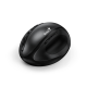 Мышь беспроводная Ergo 8300S черная (black),  вертикальная эргономичная бесшумная мышь с подставкой для большого пальца