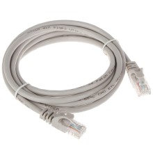 Патч-корд Bion [BPC-U5E101-30M] U/UTP, Cat.5e, AWG 26 (7/0,16мм), CCA, многожильный, PVC, 50м, серый