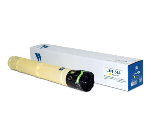 Тонер-картридж NVP совместимый NV-TN-514 Yellow для Konica Minolta Bizhub-C 458/С558/С658 (26000k) (A9E8250) Тонер-картридж NVP совместимый NV-TN-514 Yellow для Konica Minolta Bizhub-C 458/С558/С658 (26000k) (A9E8250)