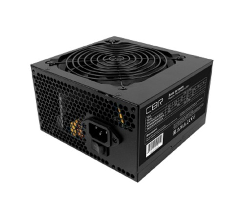 Блок питания CBR ATX 400W 80+ Bronze, APFC, 0.6mm, 20+4pin, 1*8-pin(4+4P), 1*6+2pin, 4*SATA, 2*IDE, 12cm fan, 1.5м кабель питания, черный [PSU-ATX400-12GM] BOX