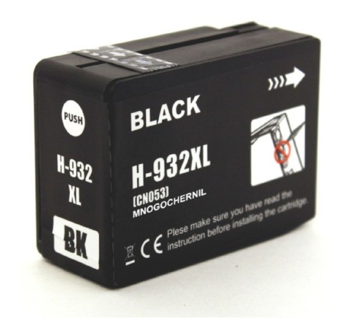 Струйный картридж NV Print 932XLBK (NV-CN053AE)  Black для HP OfficeJet 6100, 6600, 6700, 7110, 7510, 7610, 7612 (1000 стр) совместимый