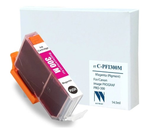 Струйный картридж NV Print C-PFI300 M для Canon imagePROGRAF PRO-300