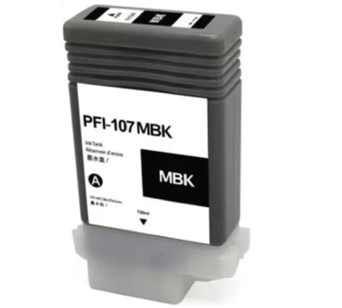 Струйный картридж NV Print PFI-107MBK (NV-6704B001) Matte Black для Canon imagePROGRAF iPF670/680/770 (130 мл) Струйный картридж NV Print PFI-107MBK (NV-6704B001) Matte Black для Canon imagePROGRAF iPF670/680/770 (130 мл)