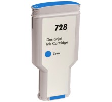 Струйный картридж NV Print 728 (NV-F9K17A) Cyan для HP DesignJet T830/T730 (300 мл)