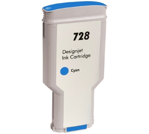 Струйный картридж NV Print 728 (NV-F9K17A) Cyan для HP DesignJet T830/T730 (300 мл)