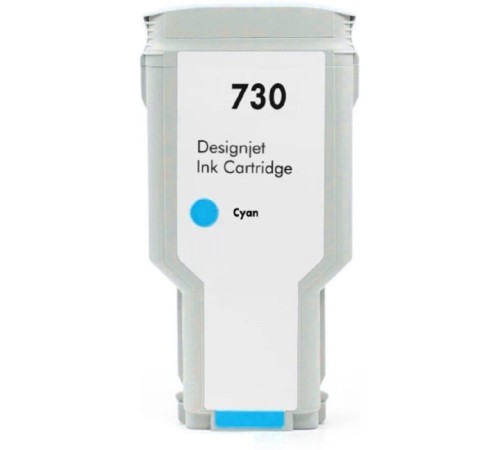 Струйный картридж NV Print 730 (NV-P2V68A) Cyan для HP DesignJet T1700, T1600, T2600 (300 мл)