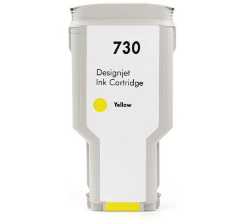 Струйный картридж NV Print 730 (NV-P2V70A) Yellow для HP DesignJet T1700, T1600, T2600 (300 мл)