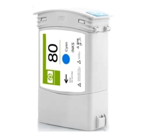Струйный картридж NV Print 80 (NV-C4846A) Cyan для HP DesignJet 1050c, 1055cm (400 мл)