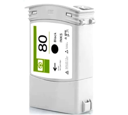 Струйный картридж NV Print 80 (NV-C4871A) Black для HP DesignJet 1050c, 1055cm (400мл)