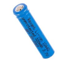 Rexant (30-2065) Аккумулятор Li-ion 10440, 3,7В, 320мАч, без платы защиты, плоский контакт, 10 шт, коробка