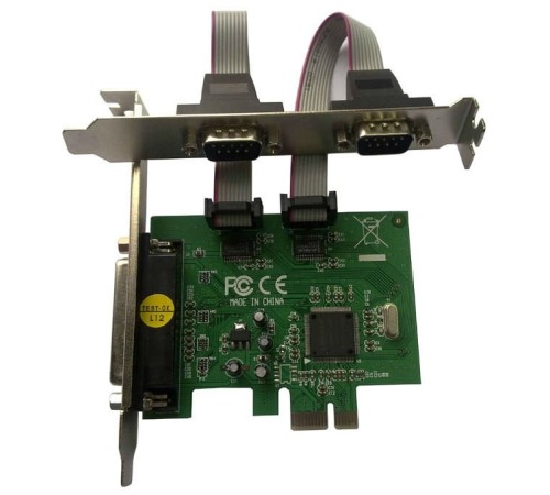 Контроллер PCI-E MS9901 1xLPT 2xCOM Bulk Контроллер PCI-E MS9901 1xLPT 2xCOM Bulk