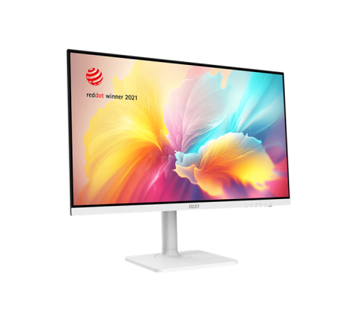 Монитор MSI Modern MD2712PW 27" 16:9 FHD(1920x1080) IPS Flat,1ms(MPRT),1000:1,100M:1,300nit,178/178,HDMI 1.4,USB-C,Speaker,Tilt,Swivel,Height,Pivot,VESA,100Hz,White(white cable),1y war-ty (9S6-3PA49H-218)