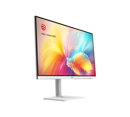 Монитор MSI Modern MD2712PW 27" 16:9 FHD(1920x1080) IPS Flat,1ms(MPRT),1000:1,100M:1,300nit,178/178,HDMI 1.4,USB-C,Speaker,Tilt,Swivel,Height,Pivot,VESA,100Hz,White(white cable),1y war-ty (9S6-3PA49H-218)