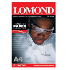 Термотрансфер Lomond 0808415 A4/140г/м2/50л./белый для струйной печати