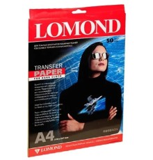 Термотрансфер Lomond 0808425 A4/140г/м2/50л./белый для струйной печати
