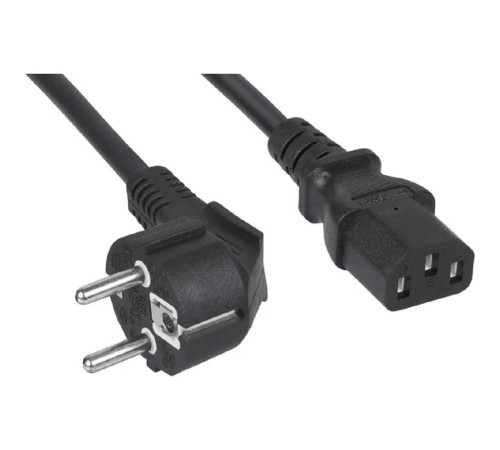 Cabeus PC-186-VDE-1.0-3M Кабель питания компьютера (Schuko+C13) (3x1.0), 3 м Cabeus PC-186-VDE-1.0-3M Кабель питания компьютера (Schuko+C13) (3x1.0), 3 м