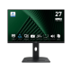 Монитор MSI PRO MP275QPDG 27" 16:9 WQHD(2560x1440) IPS Flat, WebCam FHD, 1ms(MPRT), 1300:1,100M:1,250nit,178/178,2xHDMI,DP,USB-C,USB-B, 4xUSB-A,RJ-45,Speaker,Tilt,Swivel,Height,Pivot 100HZ,Black,1y war-ty (9S6-3PC8CM-005)