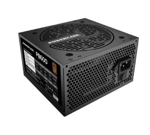 Powercase PB600 (80 Plus Bronze, ATX 2.31, 600W, APFC, DC-DC, 120mm Fan) / PS-600B-DC
