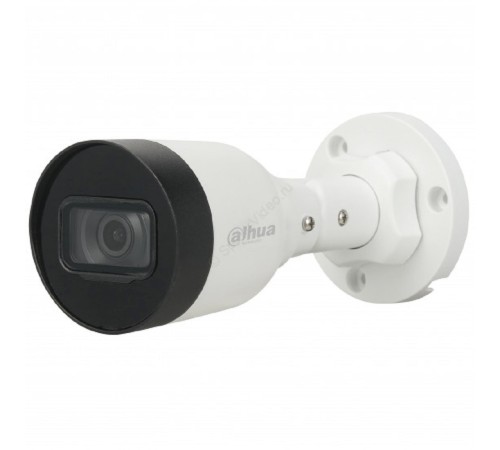 DAHUA DH-IPC-HFW1431S1P-0360B-S6 Уличная цилиндрическая IP-видеокамера 4Мп, 1/2.9” CMOS, объектив 3.6мм, ИК-подсветка до 30м, IP67, корпус: металл, пластик