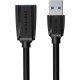 Кабель-удлинитель Vention USB 3.0 AM/AF - 0.5м Black Edition Кабель-удлинитель Vention USB 3.0 AM/AF - 0.5 м (VAS-A45-B050)