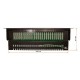 Патч-панель Lanmaster TWT-PP50TEL45 19" 1U 50xRJ45 UTP
