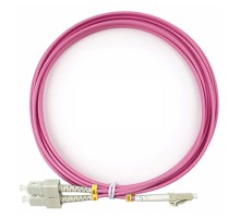 Шнур оптический Cabeus FOP-50-OM4-LC-SC-3m Шнур оптический duplex LC-SC 50/125 mm OM4 3м LSZH (FOP-50-OM4-LC-SC-3m)
