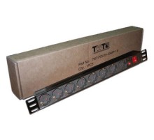Блок распределения питания Lanmaster TWT-PDU19-10A8P гор.размещ. 8xSchuko базовые 10A
