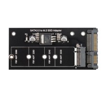 Exegate EX297542RUS Переходник ExeGate EXE-522 (M.2 B key -> SATA3.0, для подключения SSD с разъемом M.2 NGFF к разъему SATA 6G)