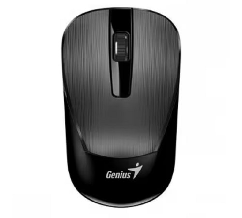 Genius Мышь NX-7015 Black { оптическая, 800/1200/1600 dpi, радио 2,4 Ггц, 1хАА, USB} [31030019412]