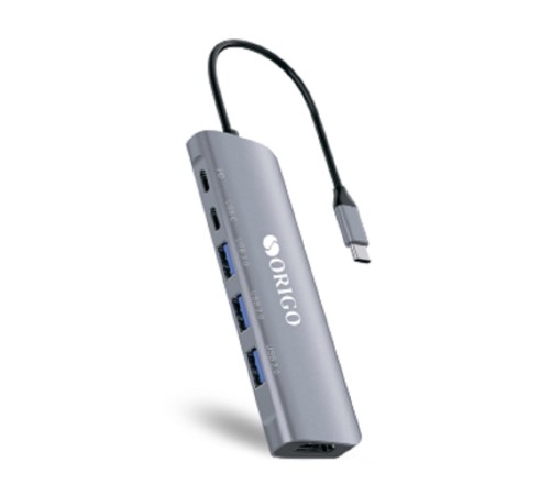 ORIGO OU3360PD/A1A Док-станция USB-C 6-в-1 3xUSB 3.0, USB-C/PD 3.0, USB-C, HDMI