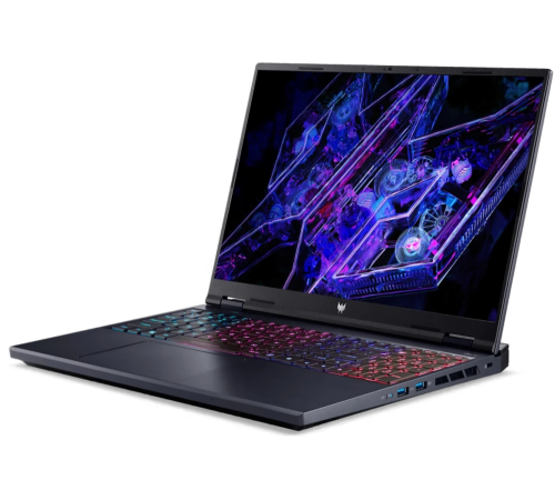 Ноутбук ACER Predator Helios Neo 16 PHN16-72-70EC черный 16"(2560x1600 (матовый) IPS)/Intel Core i7 14700HX(2.1Ghz)/16384Mb/1024PCISSDGb/noDVD/Ext:nVidia GeForce RTX4050(6144Mb)/Cam/BT/WiFi/65WHr/war 1y/2.4kg/NoOS Ноутбук ACER Predator Helios Neo 16 PHN16-72-70EC черный 16"(2560x1600 (матовый) IPS)/Intel Core i7 14700HX(2.1Ghz)/16384Mb/1024PCISSDGb/noDVD/Ext:nVidia GeForce RTX4050(6144Mb)/Cam/BT/WiFi/65WHr/war 1y/2.4kg/NoOS