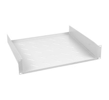 Cabeus SH-J017-2U-400 Полка 19" перфорированная консольная 2U глубина 400 мм