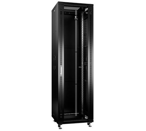 Cabeus SH-05C-42U60/100-BK Шкаф монтажный телекоммуникационный 19" напольный для серверного оборудования 42U Cabeus SH-05C-42U60/100-BK
