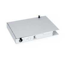 Cabeus JJT-8-SC Бокс оптический настенный на 8 SC (LC duplex) со сплайс пластиной и КДЗС (без пигтейлов и проходных адаптеров)