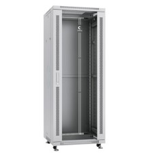 Cabeus SH-05C-32U60/60 Шкаф монтажный телекоммуникационный 19" напольный для распределительного и серверного оборудования 32U 600x600x1610mm (ШхГхВ) передняя стеклянная и задняя сплошная металлическая