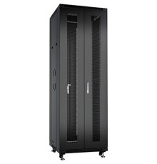 Cabeus ND-05C-42U60/120-BK Шкаф монтажный телекоммуникационный 19" напольный для распределительного и серверного оборудования 42U 600x1200x2055mm (ШхГхВ) передняя и задняя двойные перфорированные двер