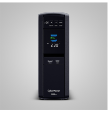 Источник бесперебойного питания Cyberpower CP1600EPFCLCD Line-Interactive 1600VA/100W USB/RS-232/RJ11/45 (6 EURO) (CP1600EPFCLCD)