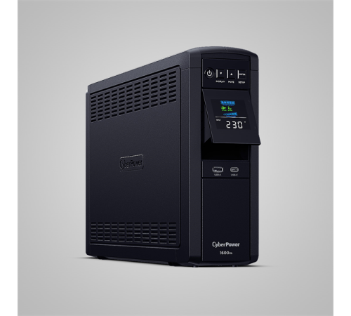 Источник бесперебойного питания Cyberpower CP1600EPFCLCD Line-Interactive 1600VA/100W USB/RS-232/RJ11/45 (6 EURO) (CP1600EPFCLCD)