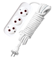 Удлинитель бытовой 3х3м без заземления 6А У6-639М