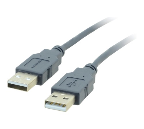 Кабель USB-A 2.0 вилка-вилка, 3 м Kramer C-USB/AA-10 Кабель USB-A 2.0 вилка-вилка, 3 м Kramer C-USB/AA-10