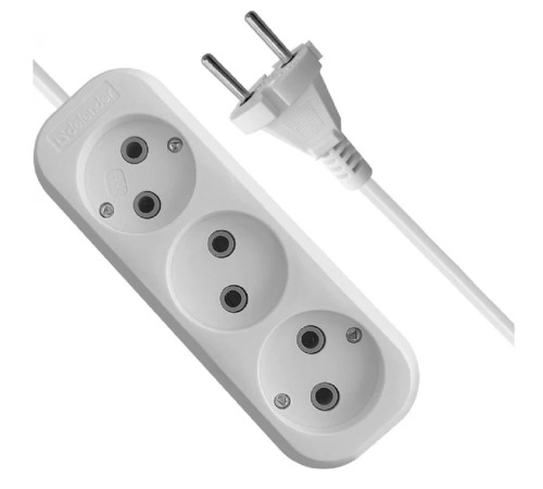 Defender Удлинитель B230 10 А, 3.0 м  [99277], без заземления