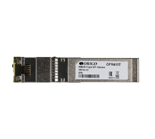 ORIGO OFM410T/A1A Трансивер SFP+, 10GBase-T (RJ45), до 30м