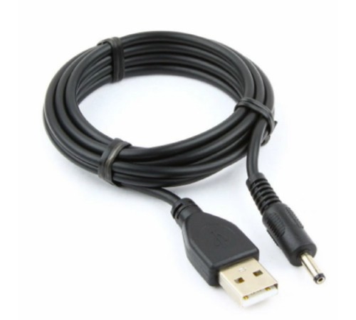 Gembird CC-USB-AMP35-6-N Кабель USB2.0 Cablexpert AM/DC 3.5мм (для хабов), медь, экран, 1.8м, черный, пакет Gembird CC-USB-AMP35-6-N Кабель USB2.0 Cablexpert AM/DC 3.5мм (для хабов), медь, экран, 1.8м, черный, пакет