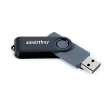 Smartbuy USB Drive 8GB Twist Black [SB008GB2TWK] UFD 2.0
