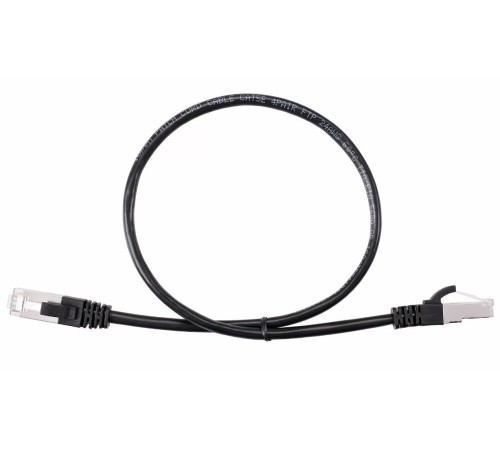 Кабель PATCH CAT5E FTP 0.5M ANP522B-BK-0.5M BLACK AOPEN