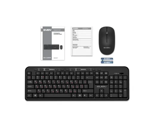 Беспроводной набор клавиатура+мышь SVEN KB-C3200W Sven SV-019044