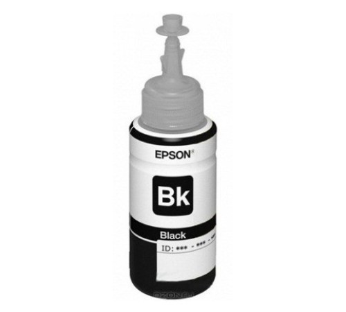 Картридж струйный Epson T6641 C13T66414A черный (4500стр.) (70мл) для Epson L100